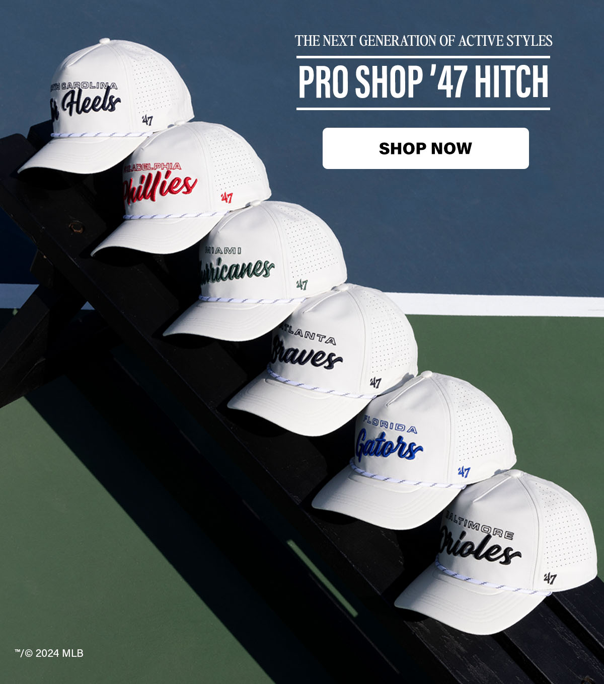 THE NEXT GENERATION OF ACTIVE STYLES PRO SHOP '47 HITCH | SHOP NOW