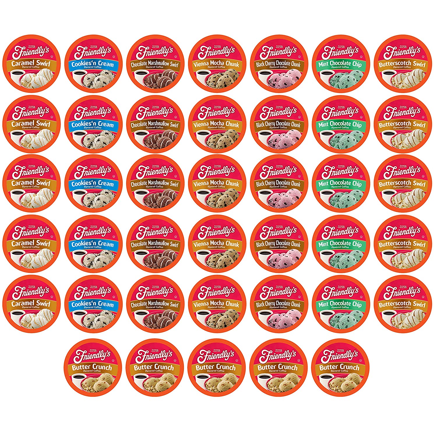 Image of Friendlys Ice Cream Coffee Pods Variety Pack