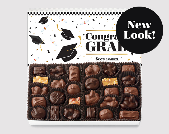 New Look | Congrats, Grad Nuts & Chews