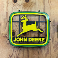 John Deere Logo LED Sign