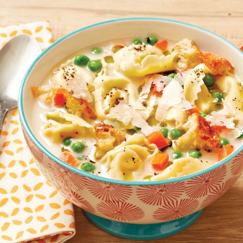 Creamy Tortellini Soup