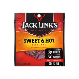 Jack Link's sweet and hot beef jerky