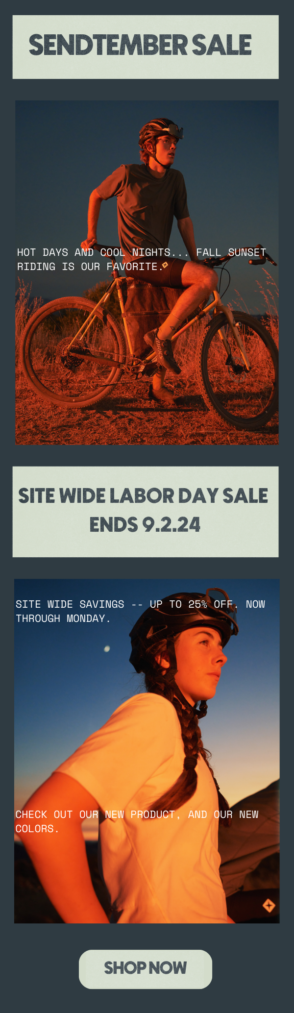 SITE WIDE LABOR DAY SALE - ENDS 9.2.24 - SHOP NOW