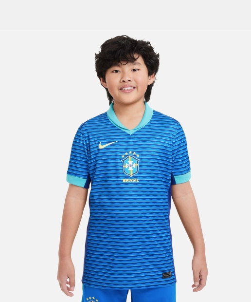 Nike Brazil Away Shirt 2024 Juniors