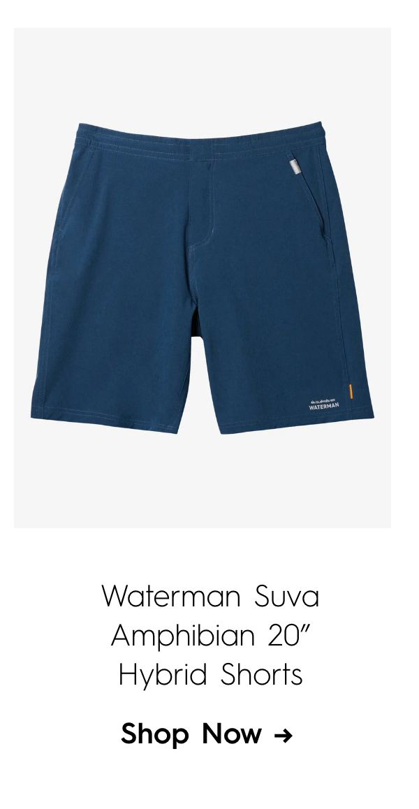 Waterman Suva Amphibian 20" Hybrid Shorts