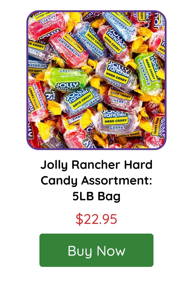 Jolly Rancher Hard Candy Assortment: 5LB Bag