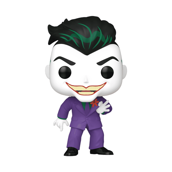 POP! THE JOKER HOLDING LAPEL