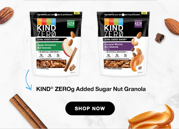 KIND® ZEROg Added Sugar Nut Granola