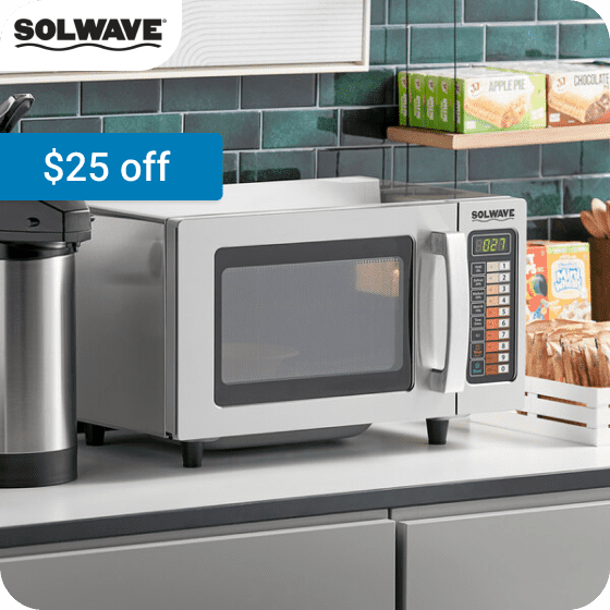 $25 off Solwave Microwaves