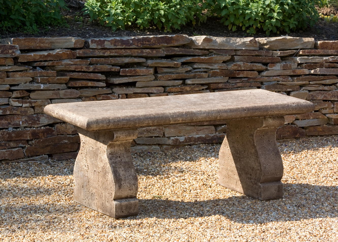 French Country Bench