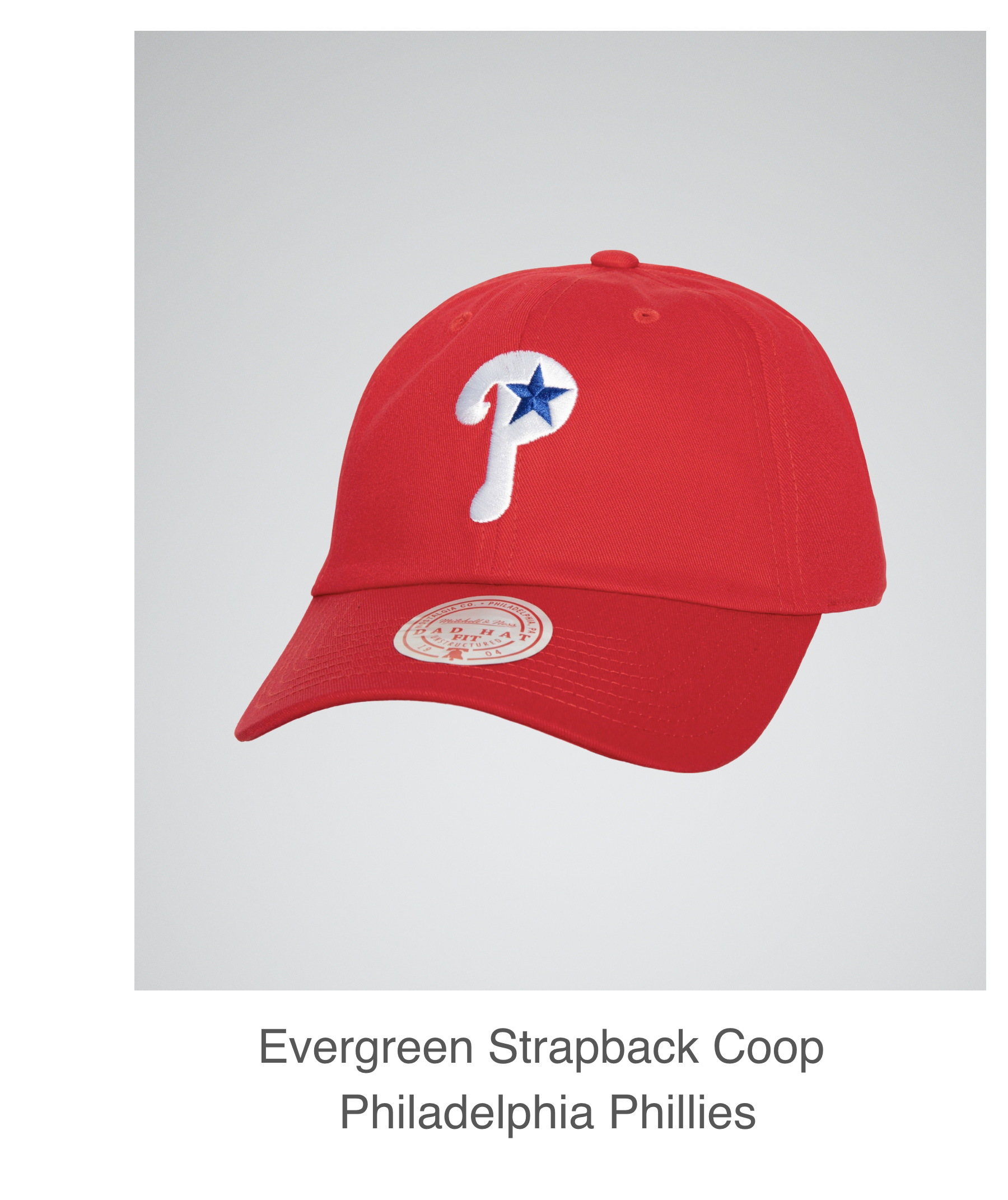 Evergreen Strapback Coop Philadelphia Phillies