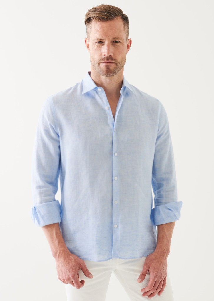 LINEN CHAMBRAY SHIRT