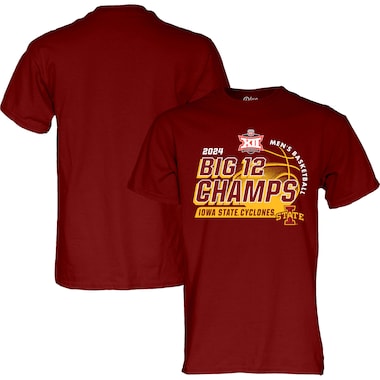  Blue 84 Cardinal  2024 Big 12  Basketball Conference Tournament Champions Locker Room T-Shirt