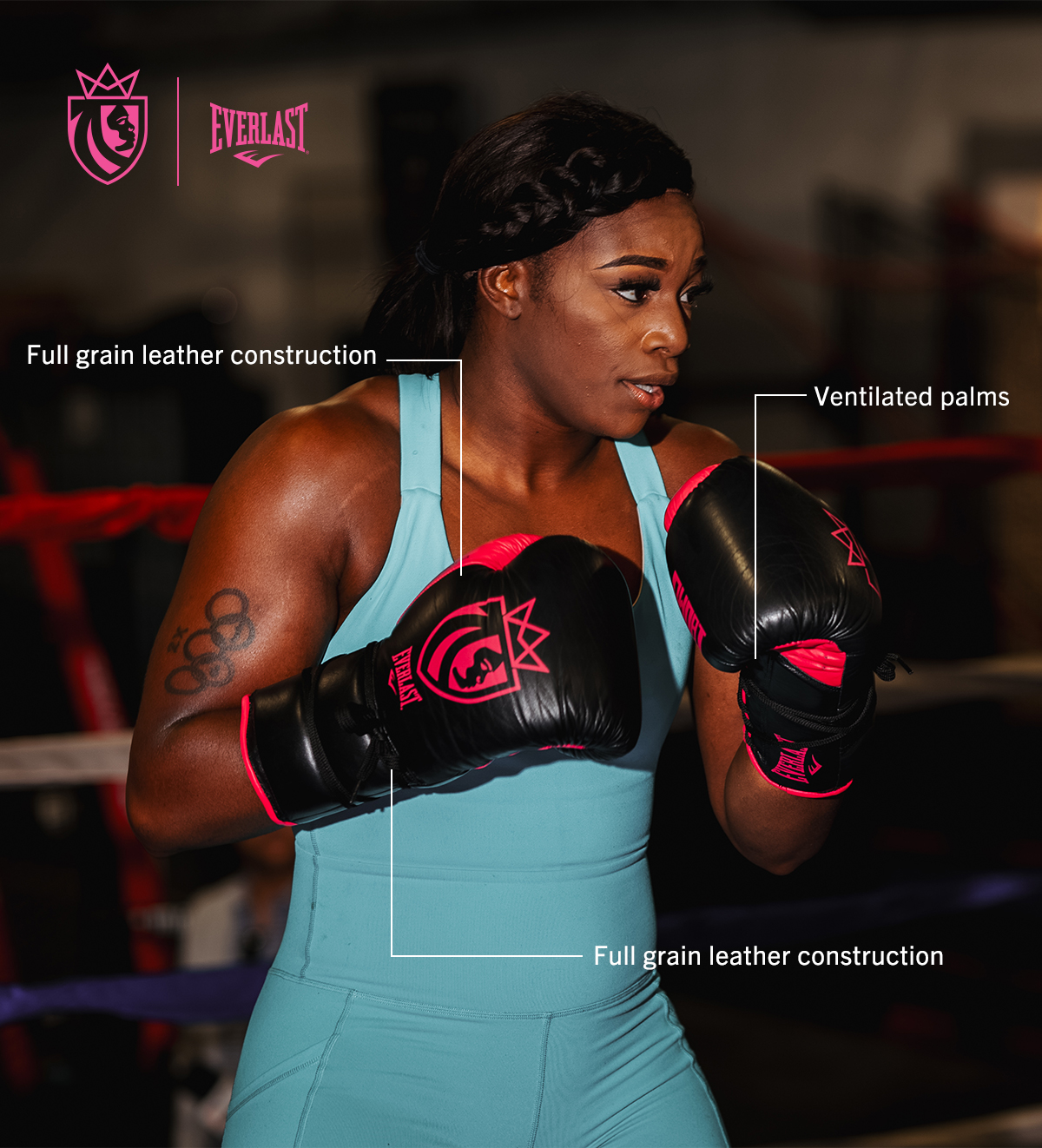 Cleressa Shields Powerlock - Pro Training Gloves