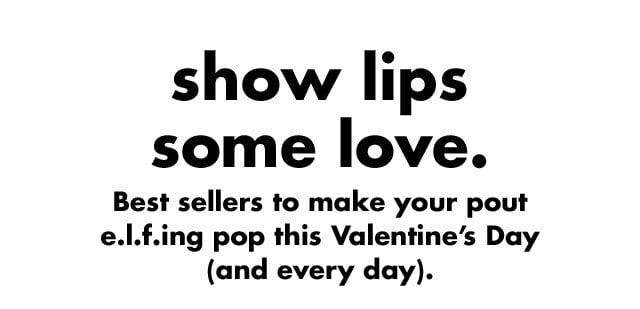 best sellers to make your pout e.l.f.ing pop