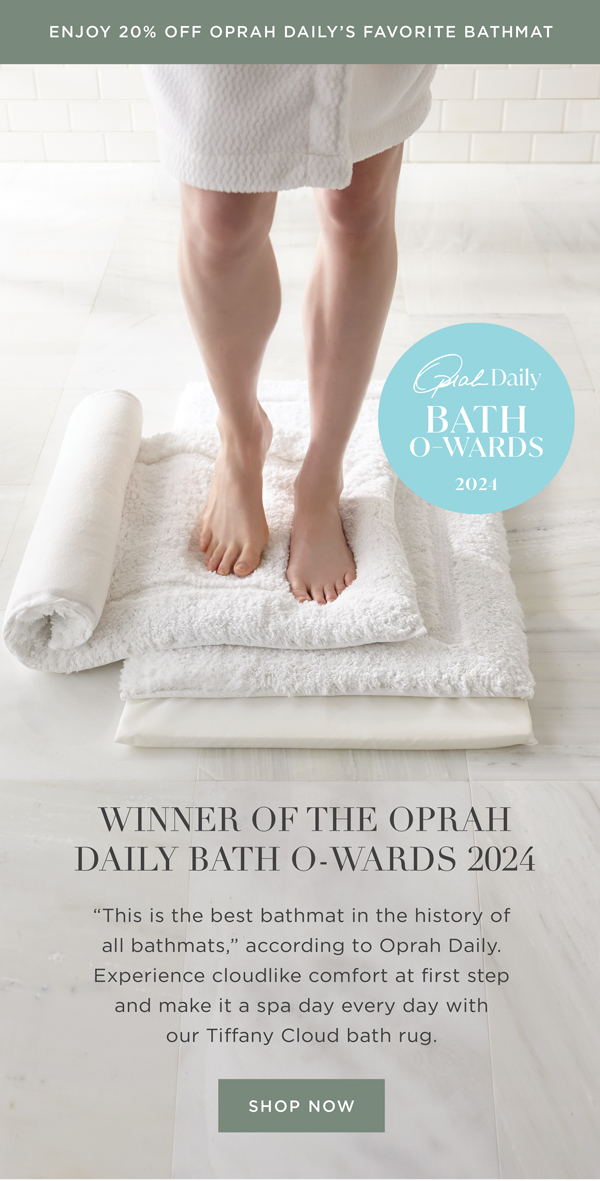 Save 20% On Oprah Daily's Favorite Bathmat