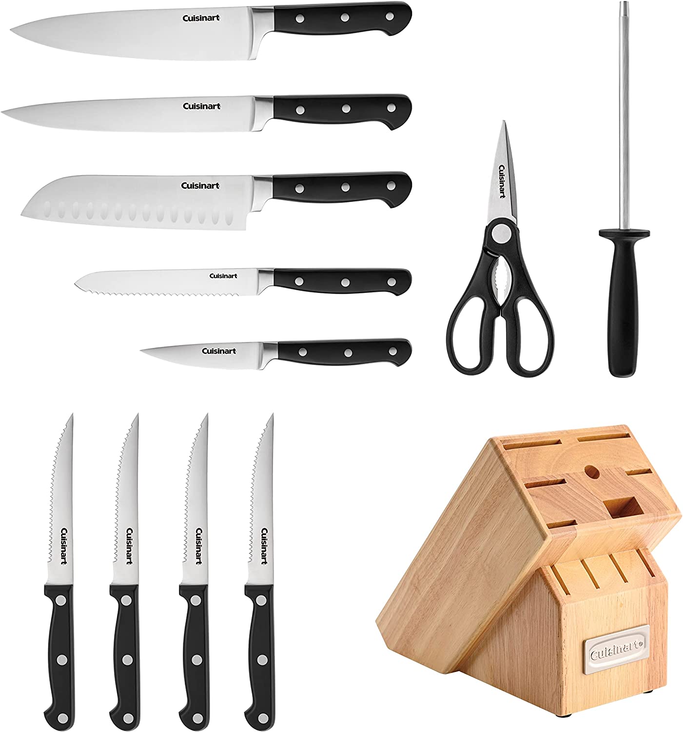 Image of Cuisinart Classic Cutlery 12-Piece Triple Block Set