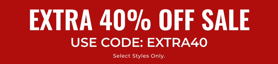 Extra 40% OFF Sale / Use Code: EXTRA40 / Select Styles Only.