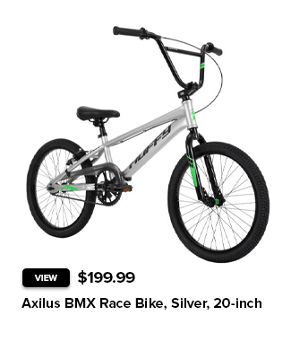 Axilus BMX Race Bike - Silver