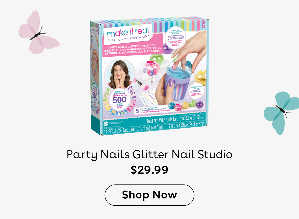 Party Nails Glitter Nail Studio $29.99 Shop Now