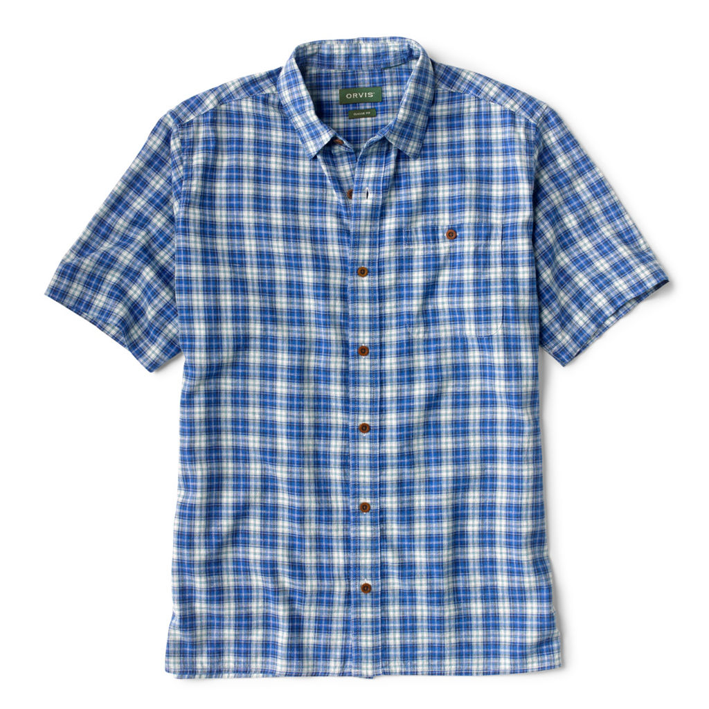 Men's Hemp/TENCEL Stretch Short-Sleeved Shirt