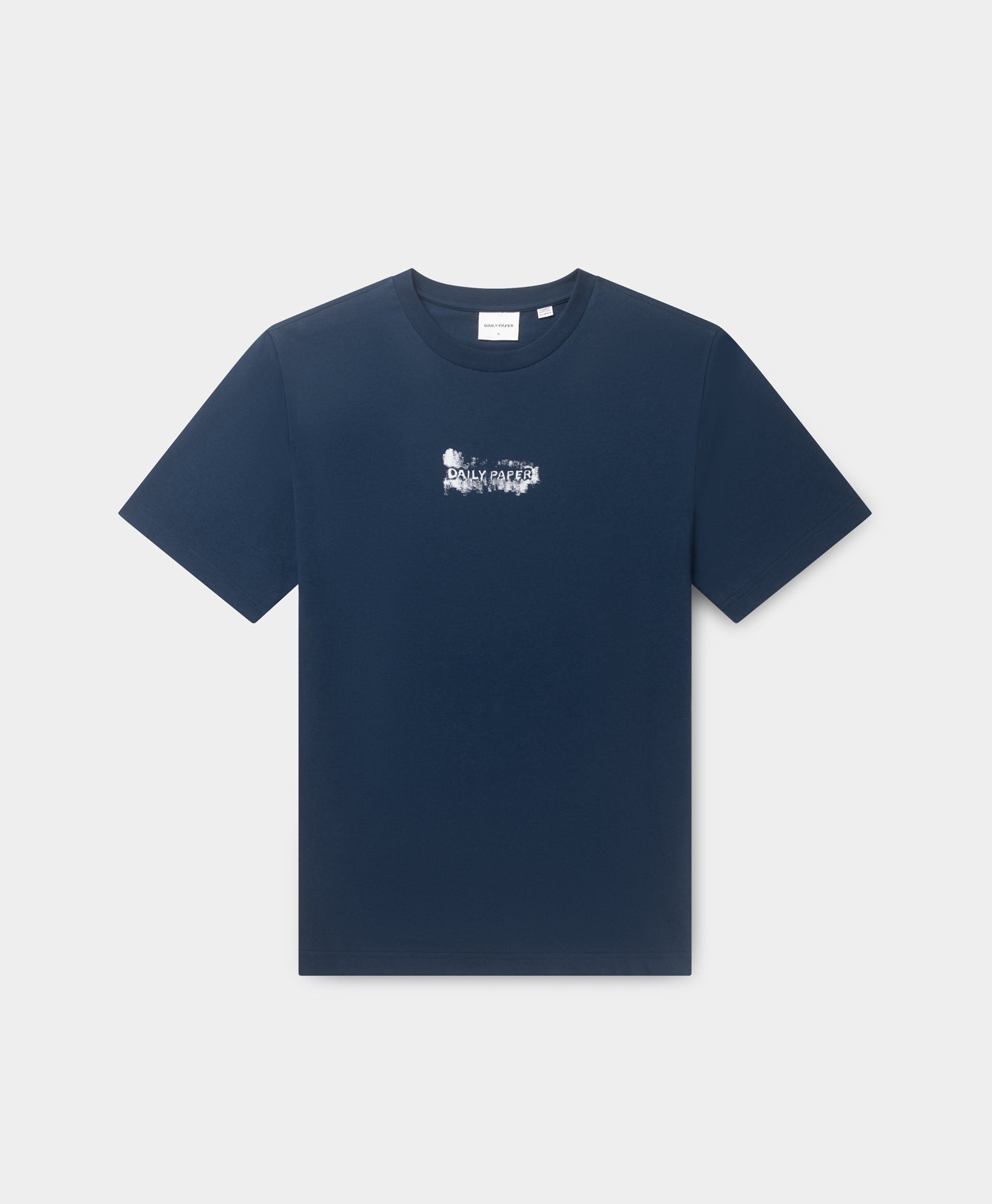 Image of Peagant Blue Scratch Logo T-Shirt