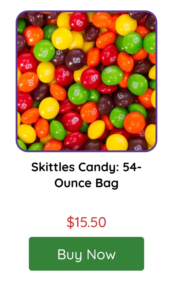 Skittles Candy: 54-Ounce Bag