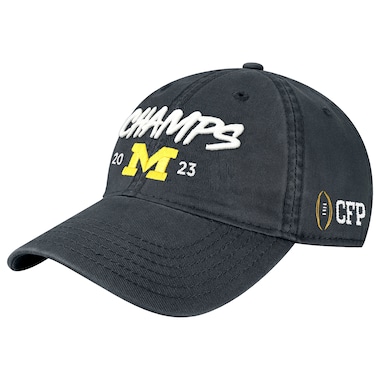  Legacy Athletic  Navy  College Football Playoff 2023 National Champions Twill EZA Adjustable Hat