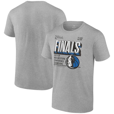  Fanatics Steel  2024 Western Conference Champions Locker Room Post Up Move T-Shirt