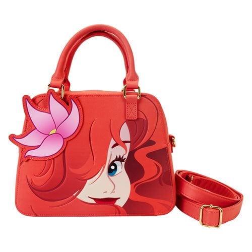 The Little Mermaid 35th Anniversary Ariel Face Crossbody Bag