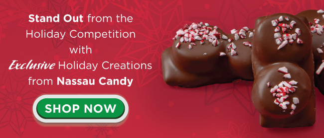 Check out our Exclusive Holiday Creations from Nassau Candy