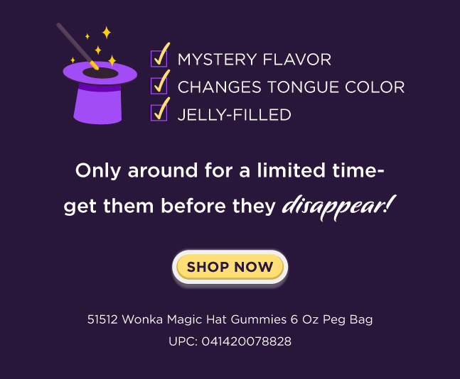 Wonka Magic Hat Gummies