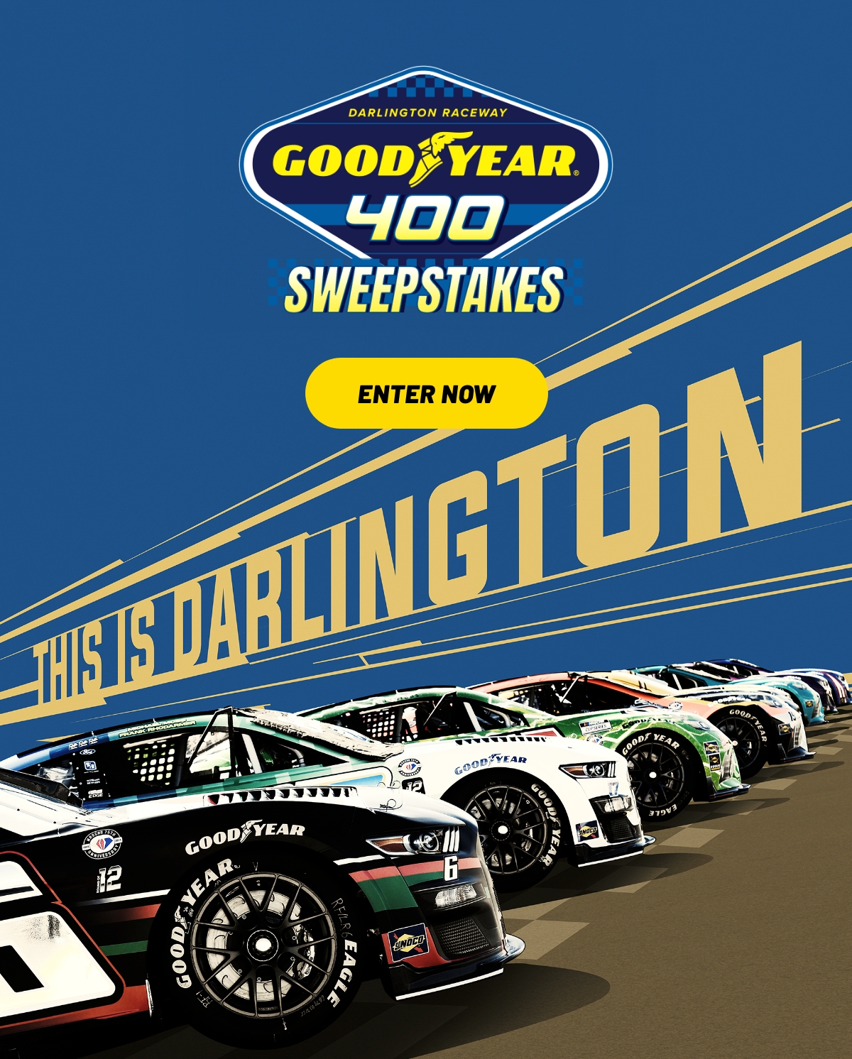 GOODYEAR 400 SWEEPSTAKES - ENTER NOW