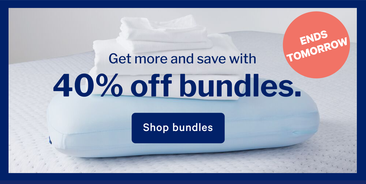 Get more and save with 40% off bundles. >> Shop bundles >>