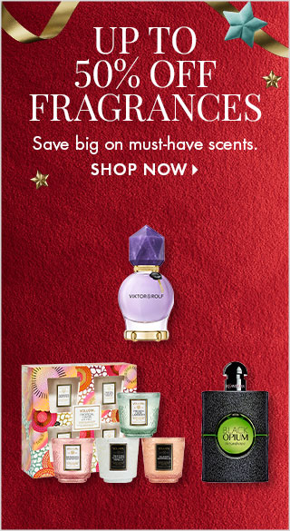 Up to 50% Off Fragrances