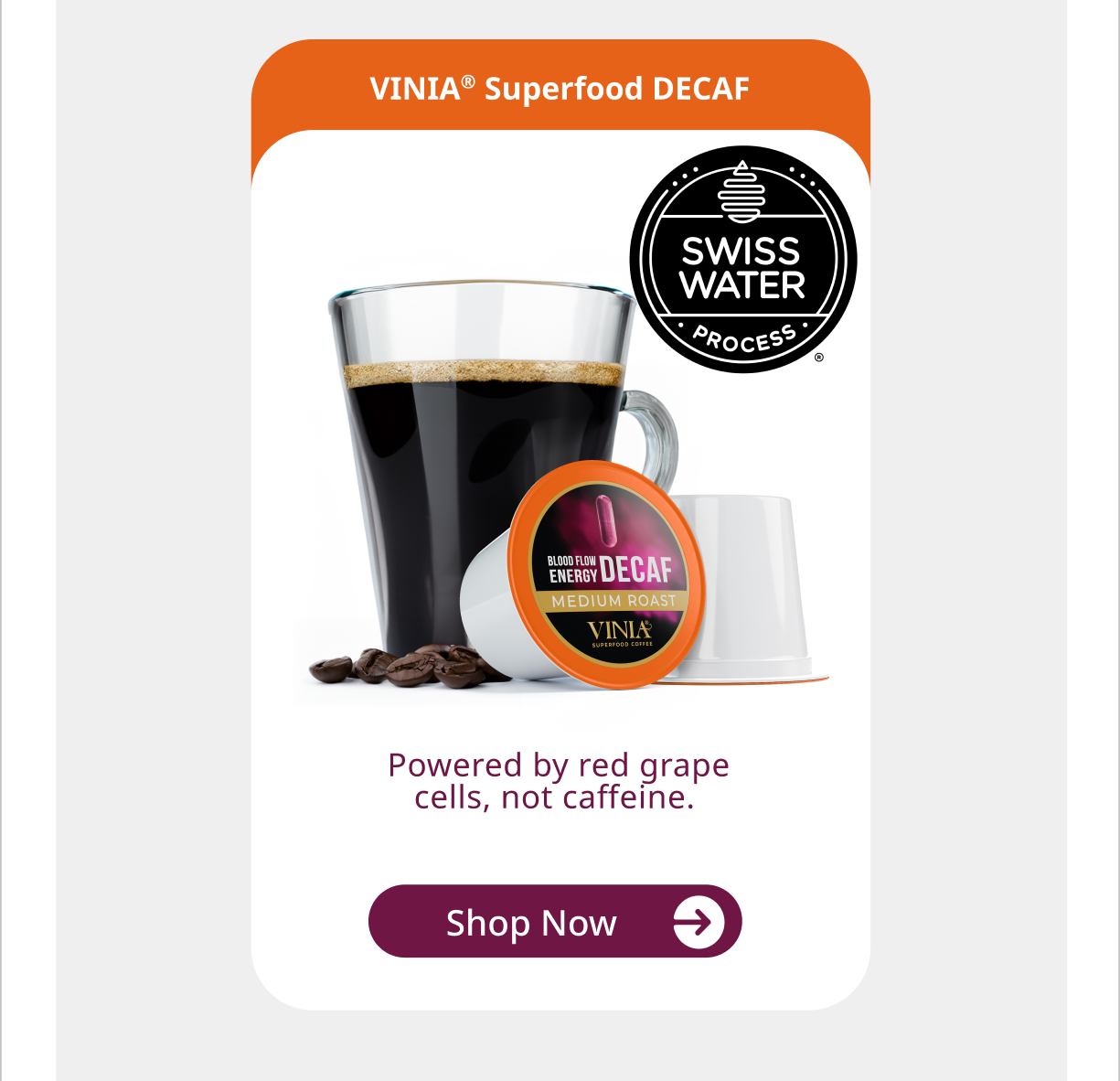 VINIA Superfood DECAF