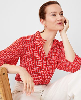 Geo Button Down Shirt