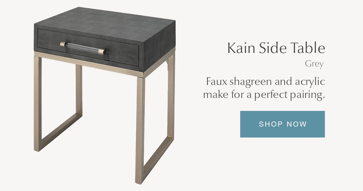 Kain Side Table Grey