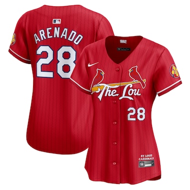  Nike Nolan Arenado Red  2024 City Connect Limited Player Jersey