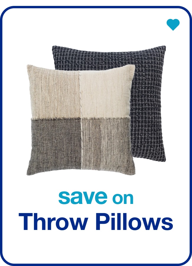 Save on Throw Pillows â€” Shop Now!