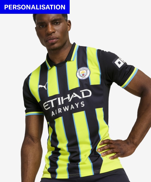  Puma Manchester City Away Shirt 2024 2025 Adults