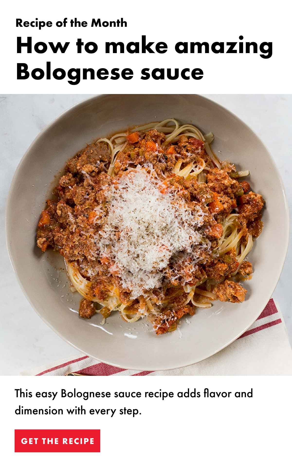 How to make amazing Bolognese sauce | Get The Recipe