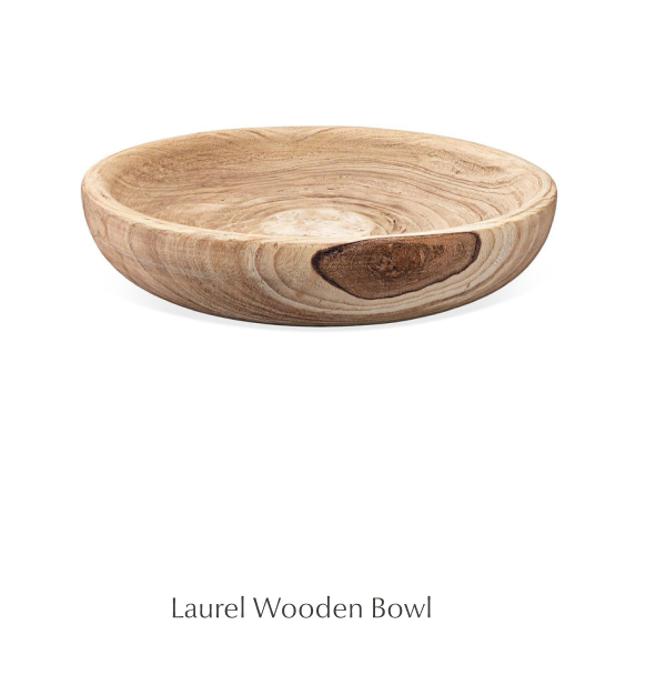 Laurel Wooden Bowl - SHOP NOW