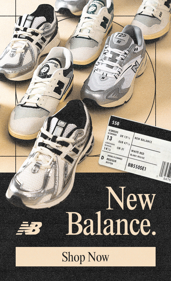 Fresh from New Balance. Shop now.