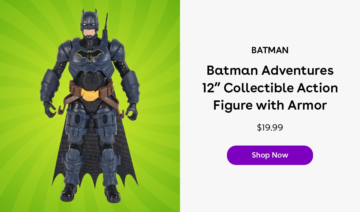 Batman Batman Adventures 12" Collectible Action Figure with Armor $19.99 Shop Now