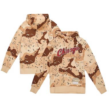  Mitchell & Ness  Camo  Hardwood Classics Reflective Pullover Hoodie