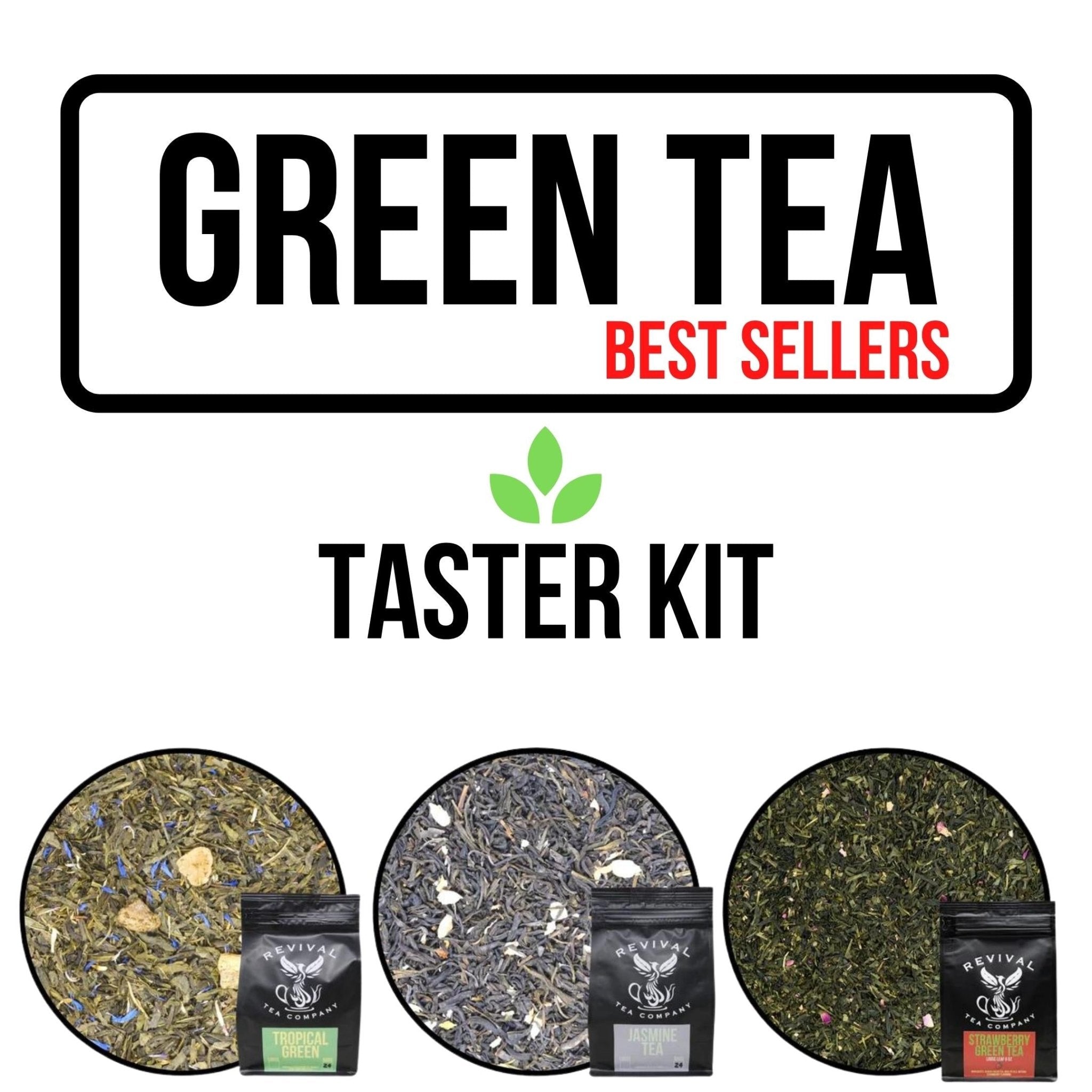 Image of GREEN TEA BEST SELLERS TASTER KIT