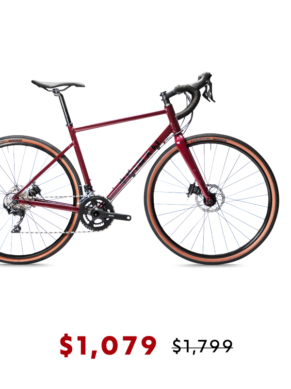 Triban GRVL 520 Subcompact Gravel Bike, Now $1,079