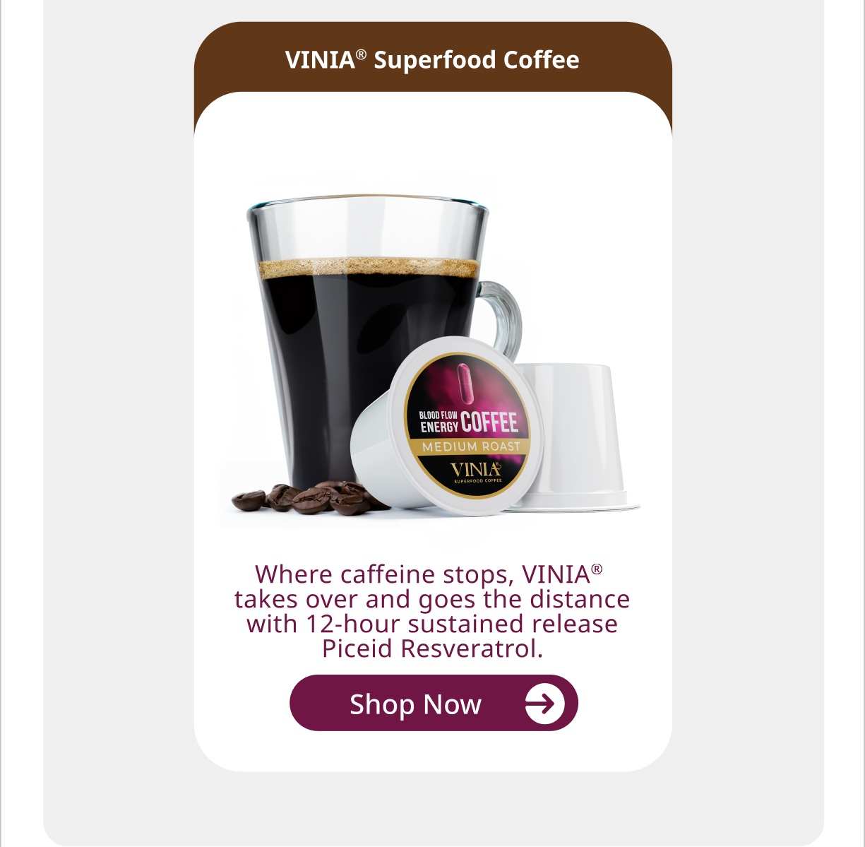 VINIA Superfood Coffee