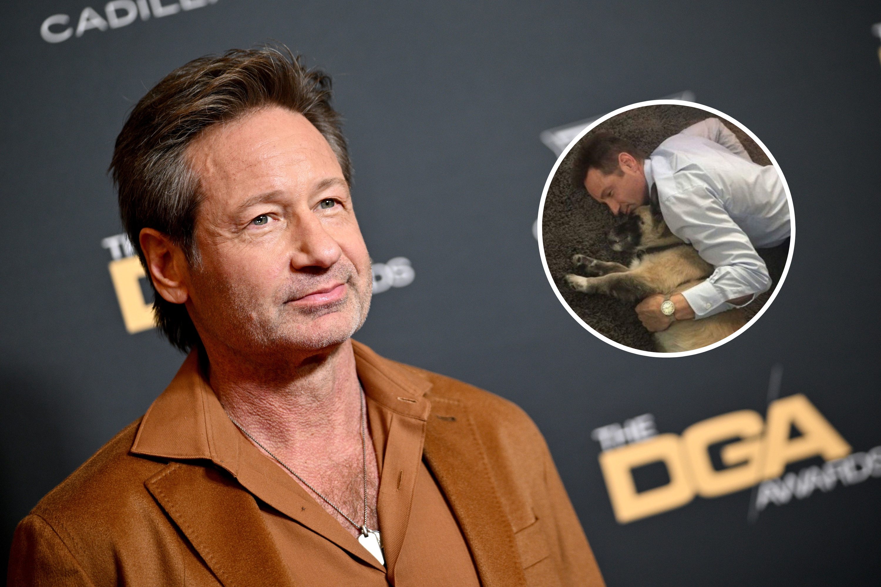 Photo: Gillian Anderson Sends Support for David Duchovny